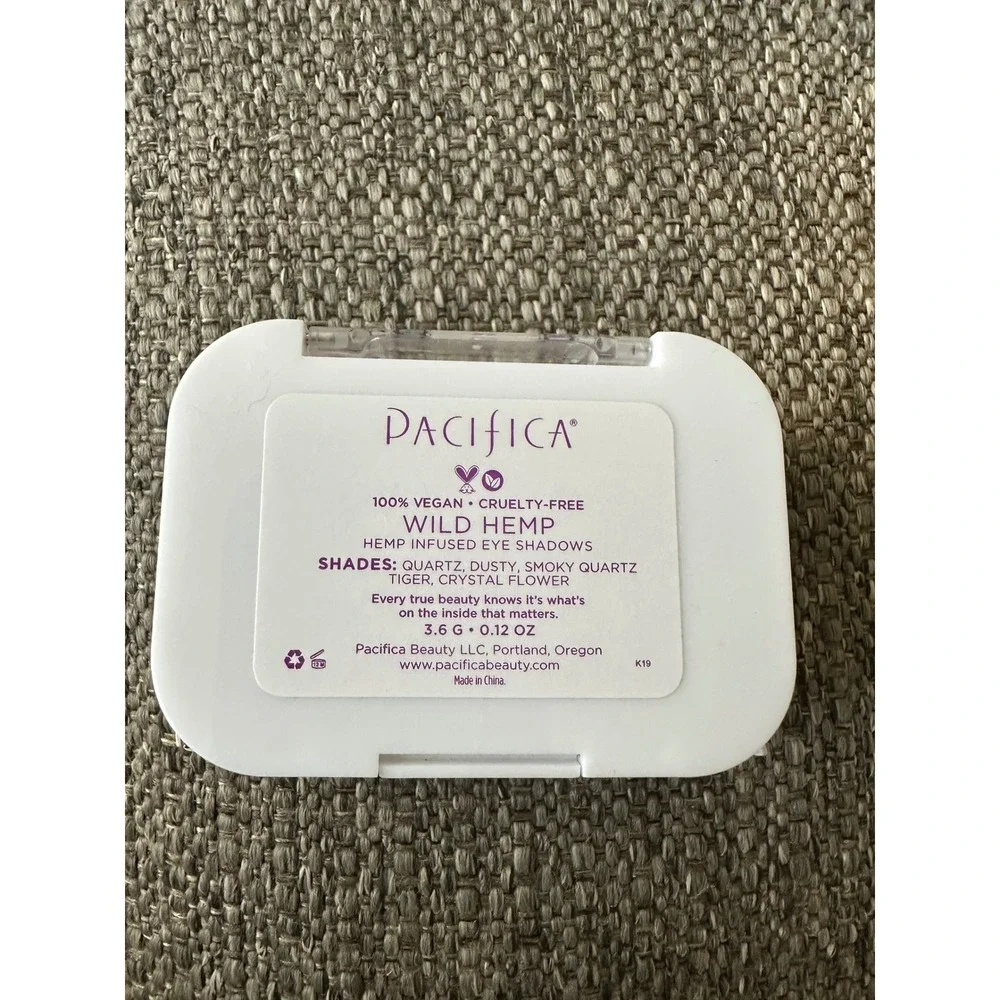 Pacifica Wild Hemp Eyeshadow Palette 5 Shades Vegan Cruelty Free 0.12oz New set2